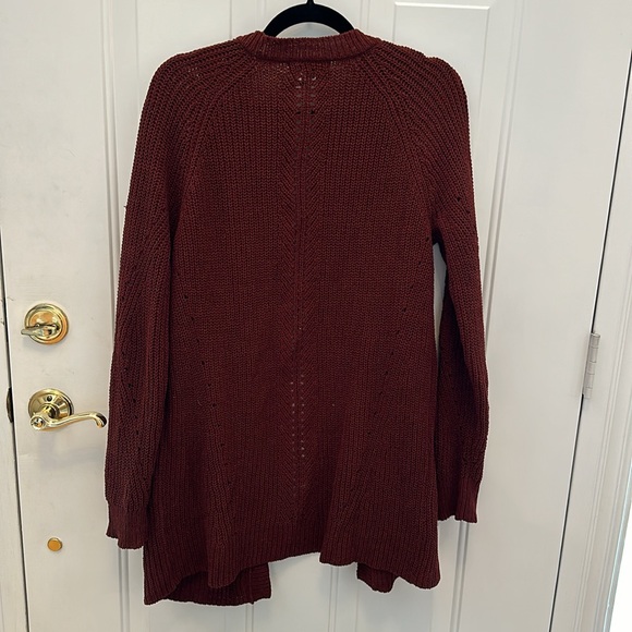 Love Ellie Anna Pointelle Detail Cardigan Sweater - Picture 9 of 10